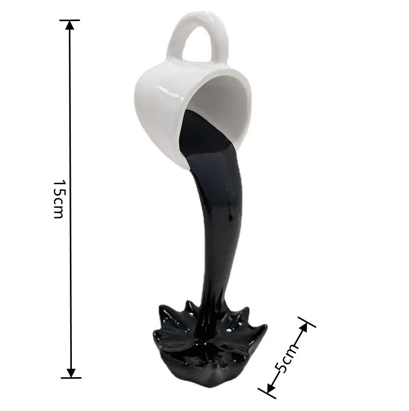 Creative Upside-Down Cup - Playful Home Decoration