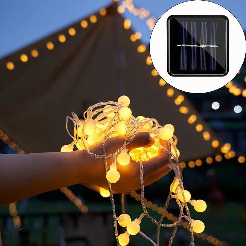 Solar-Powered Party Lights – SolarGlow