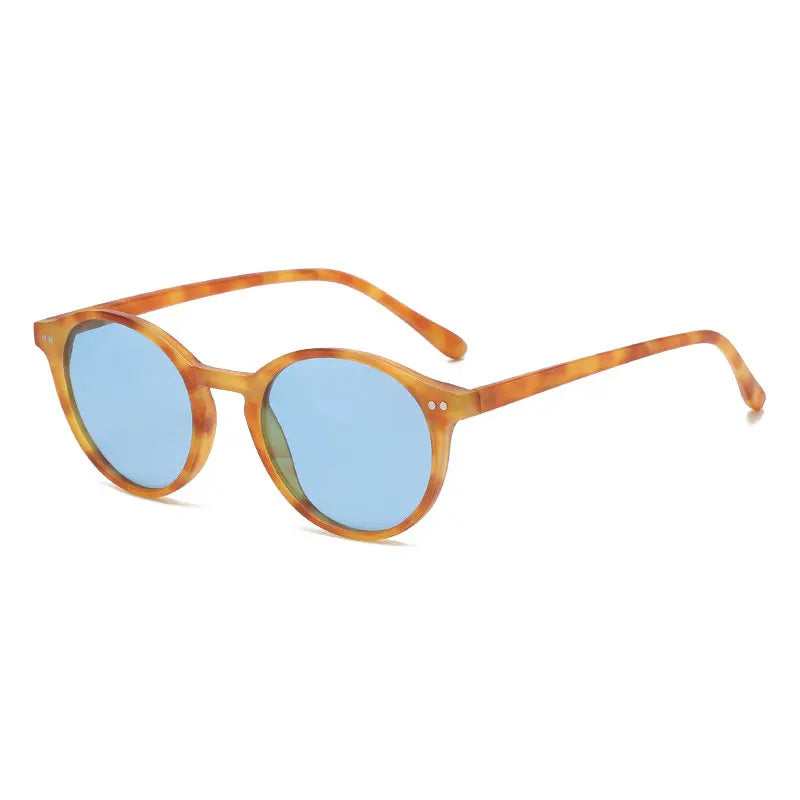 Retro Round Polarised Sunglasses - SunnyStyle Summer 2025