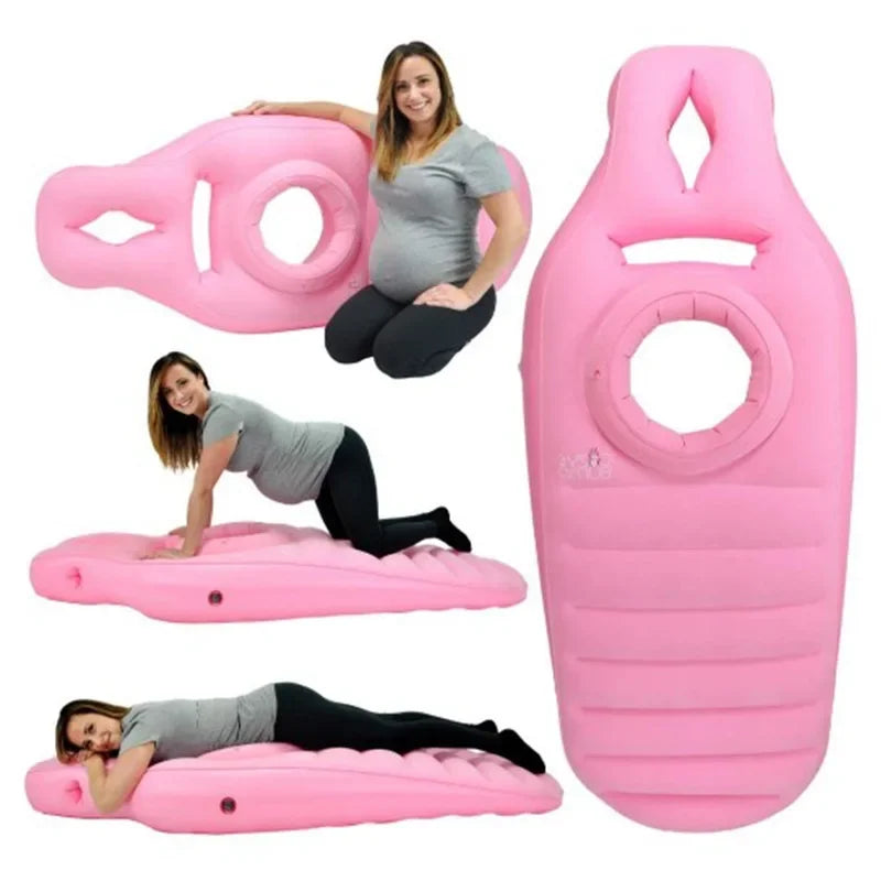 Inflatable Pregnancy Pillow and Yoga Mat – Ideal for Comfortable Nights and Support