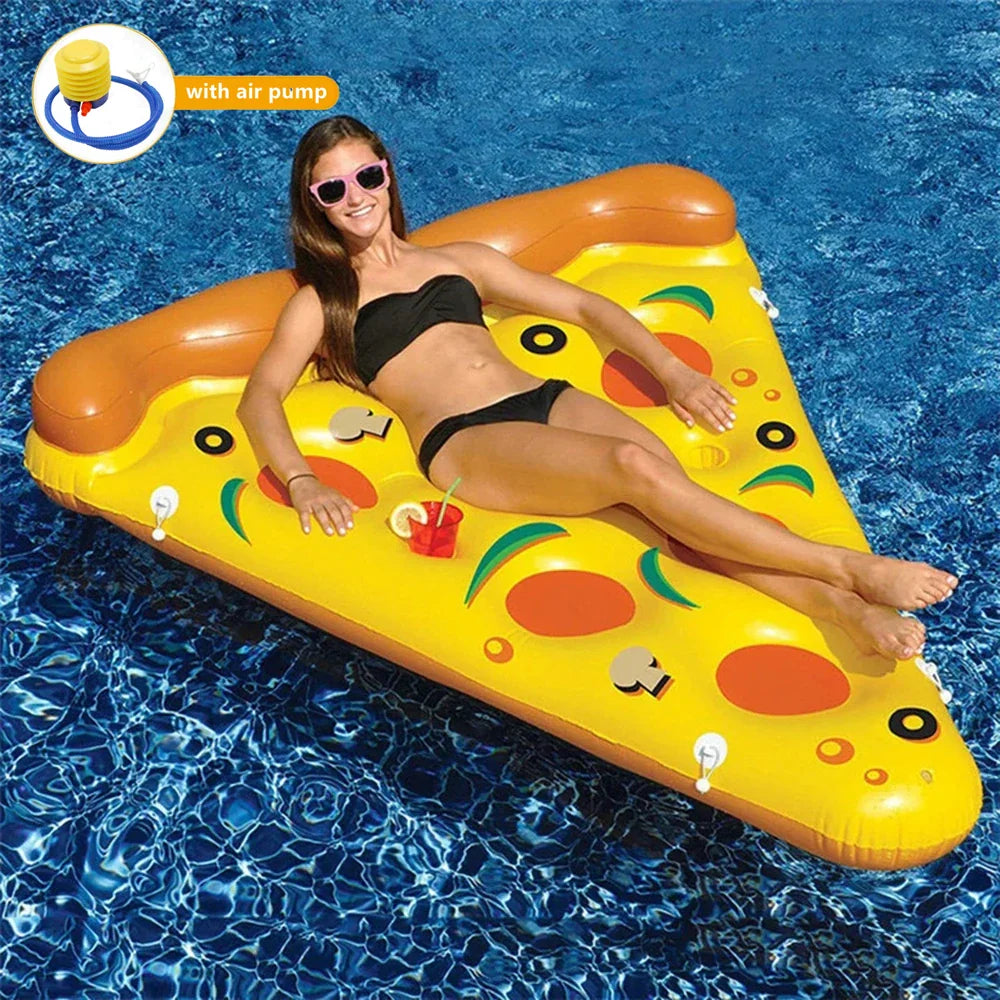 Giant Pizza Pool Mattress – Relax and Enjoy in Style
