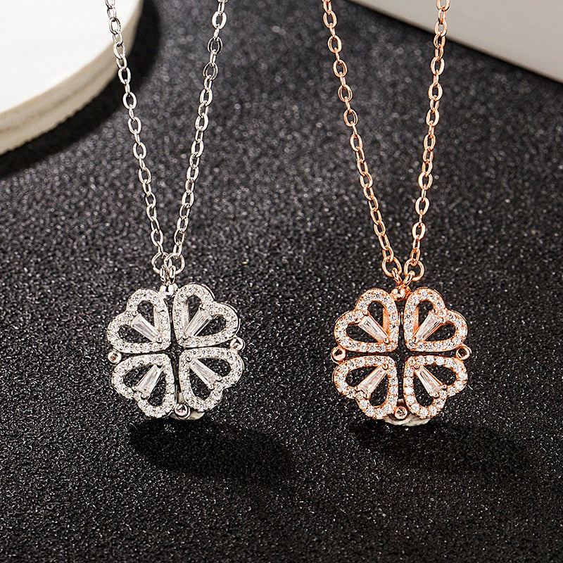 RadiantBond Eternal Necklace | Luxurious adjustable necklace symbolizing love and prosperity