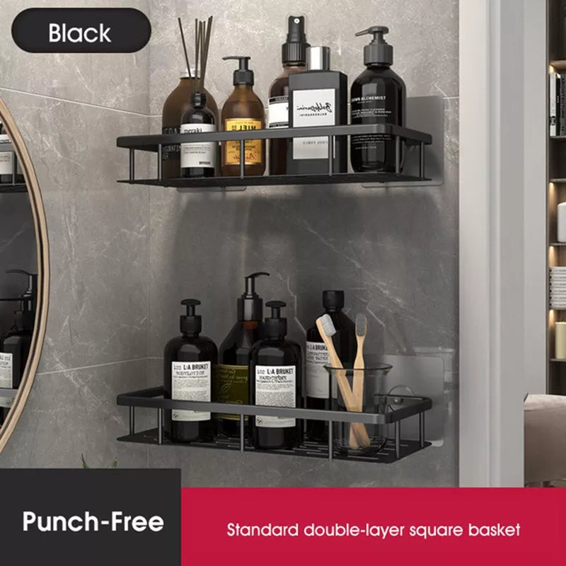 Bathroom Corner Shelf Without Drilling – Stylish and Practical Solution for Shower Storage