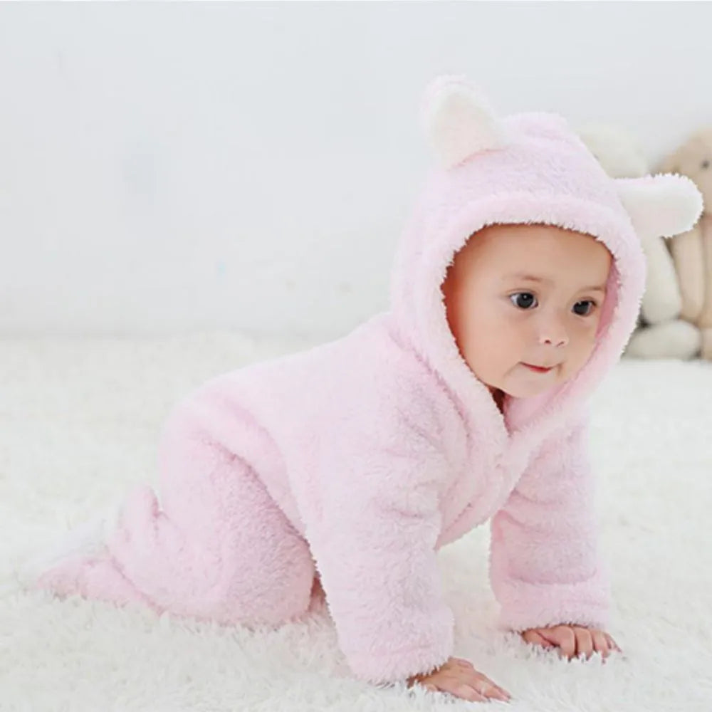 SnuggleTots – Warm Fleece Baby Bodysuits for Newborns