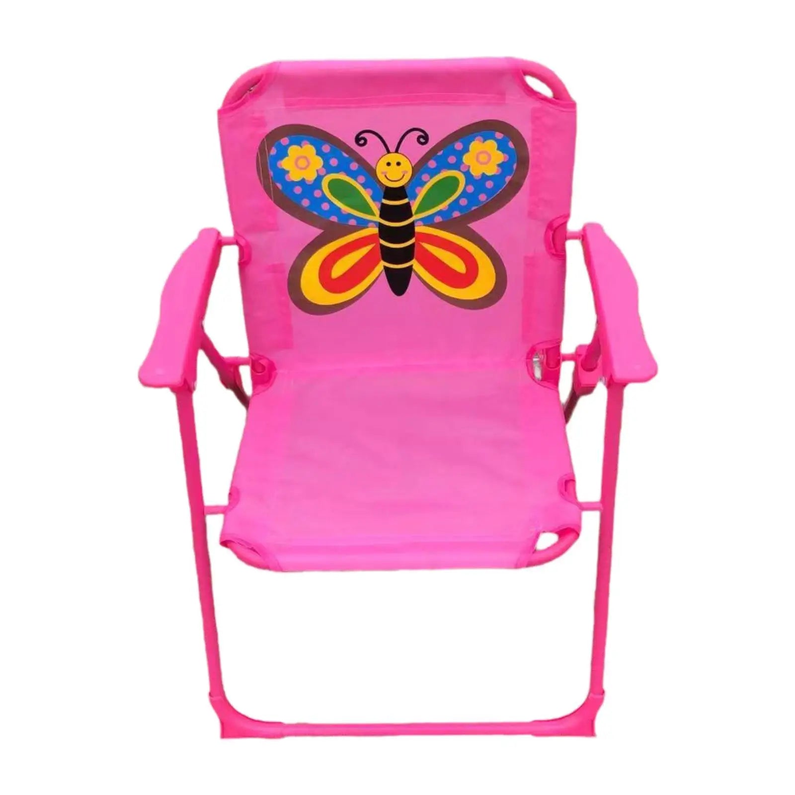 Foldable Children's Chair with Animal Print - Lightweight and Ideal for Outdoor Activities