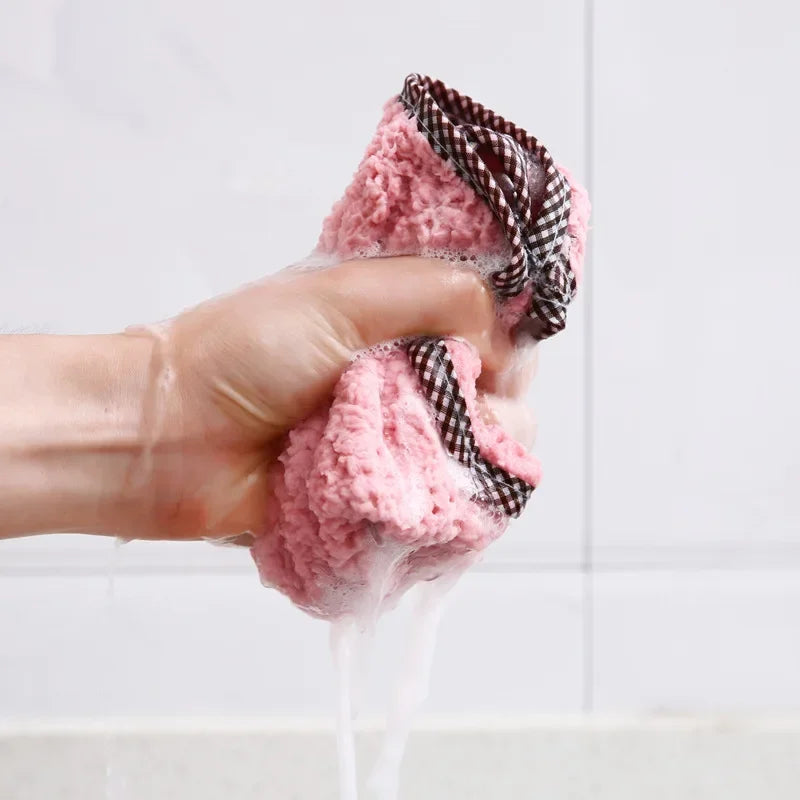 Super Absorbent Microfiber Dish Cloth Very Efficient Handkerchief