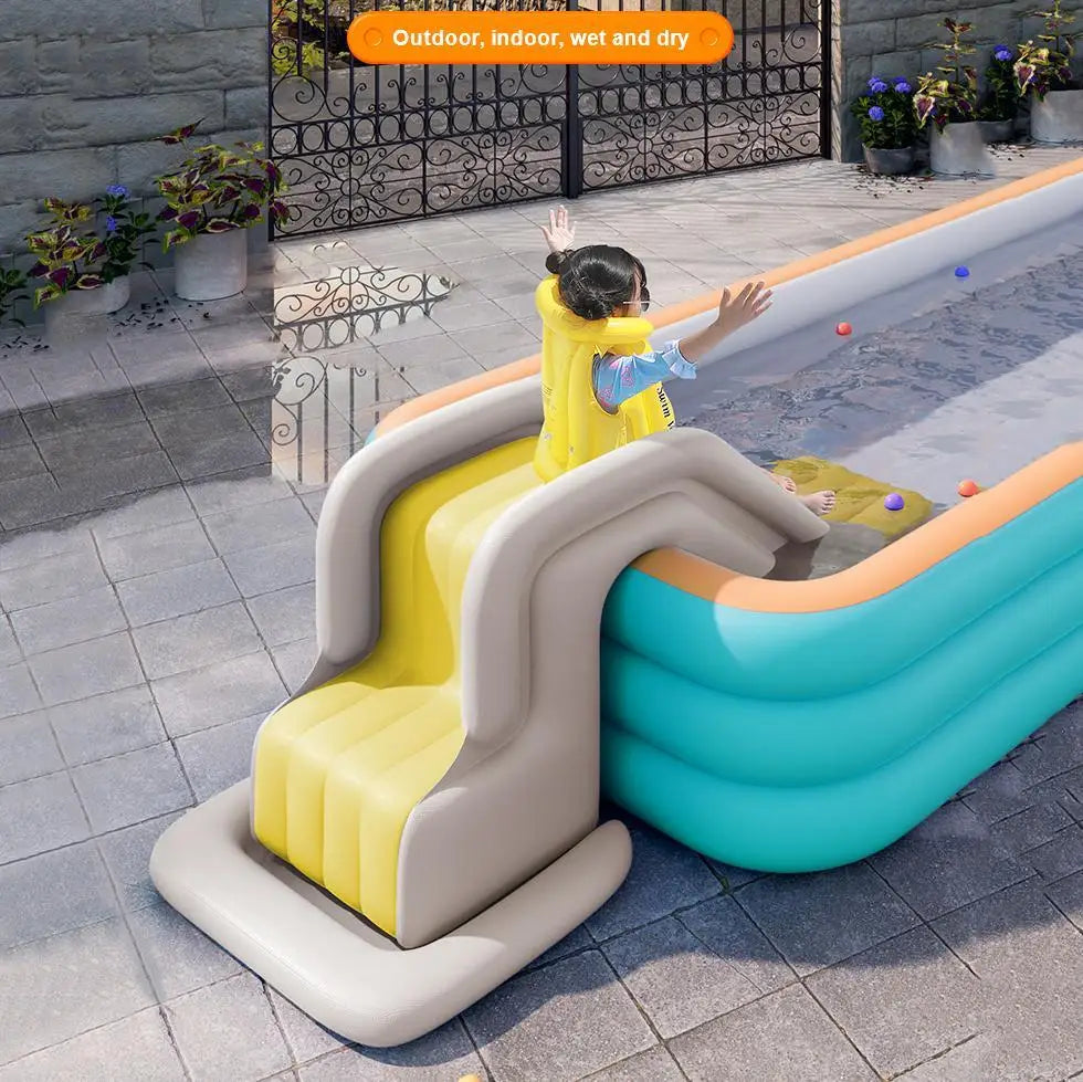 Summer Inflatable Water Slide – Safe and Playful Water Fun