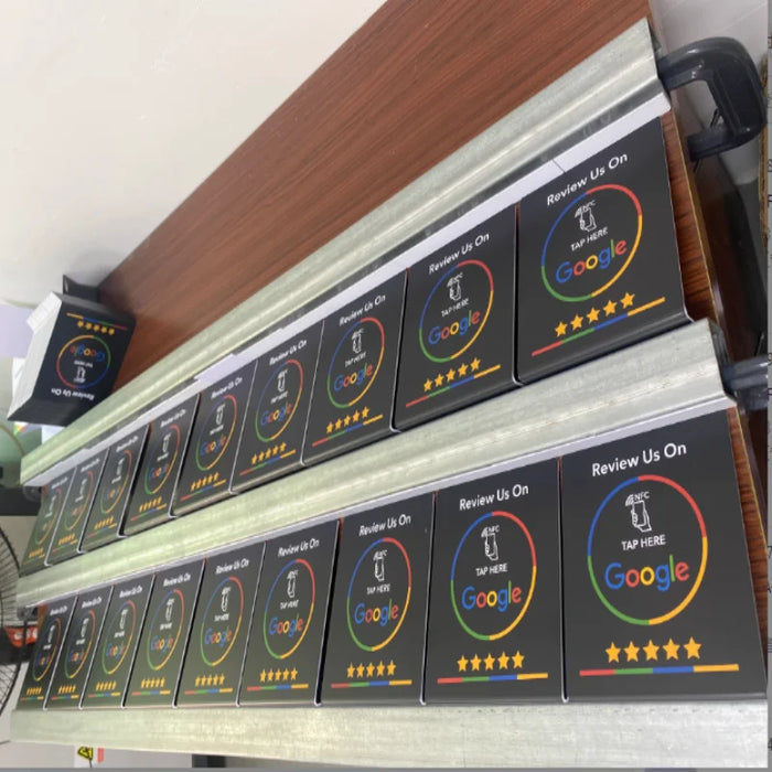 ReviewBoost NFC Google Review Card - Collect Customer Feedback Quickly and Easily