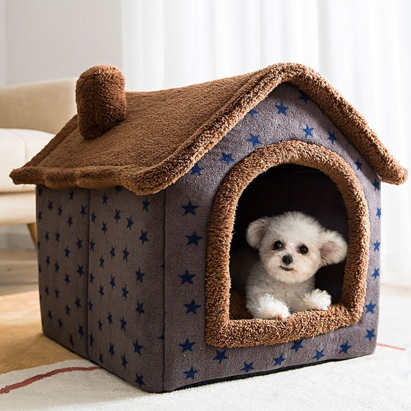 Fluffy Pet House - Comfortable Sleeping Place for Your Pet