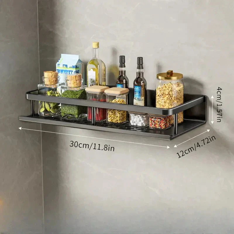 Modern Black Kitchen Shelf – MetroRack