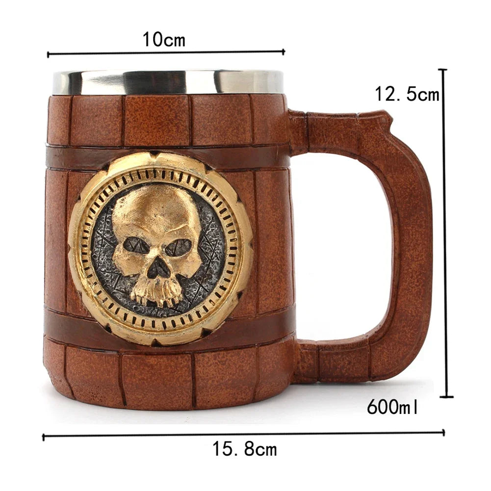 Unique Medieval Mug - Perfect as a Father's Day Gift