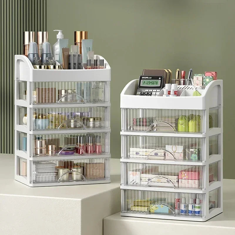 Transparent Make-up Organiser in Acrylic - Clarityn