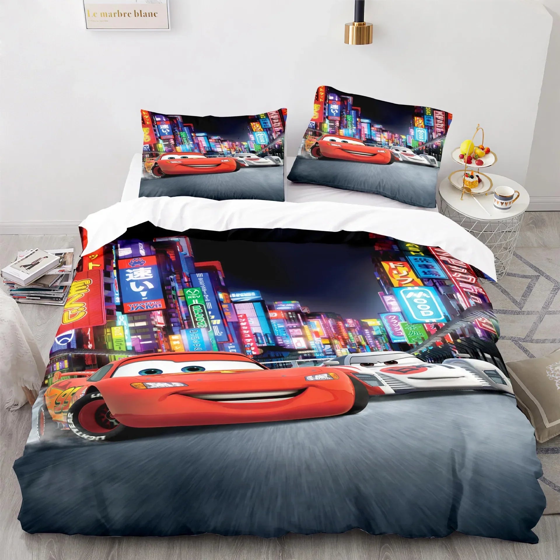 Cars Lightning McQueen Bedding Set – Fun and Comfortable Set for Children