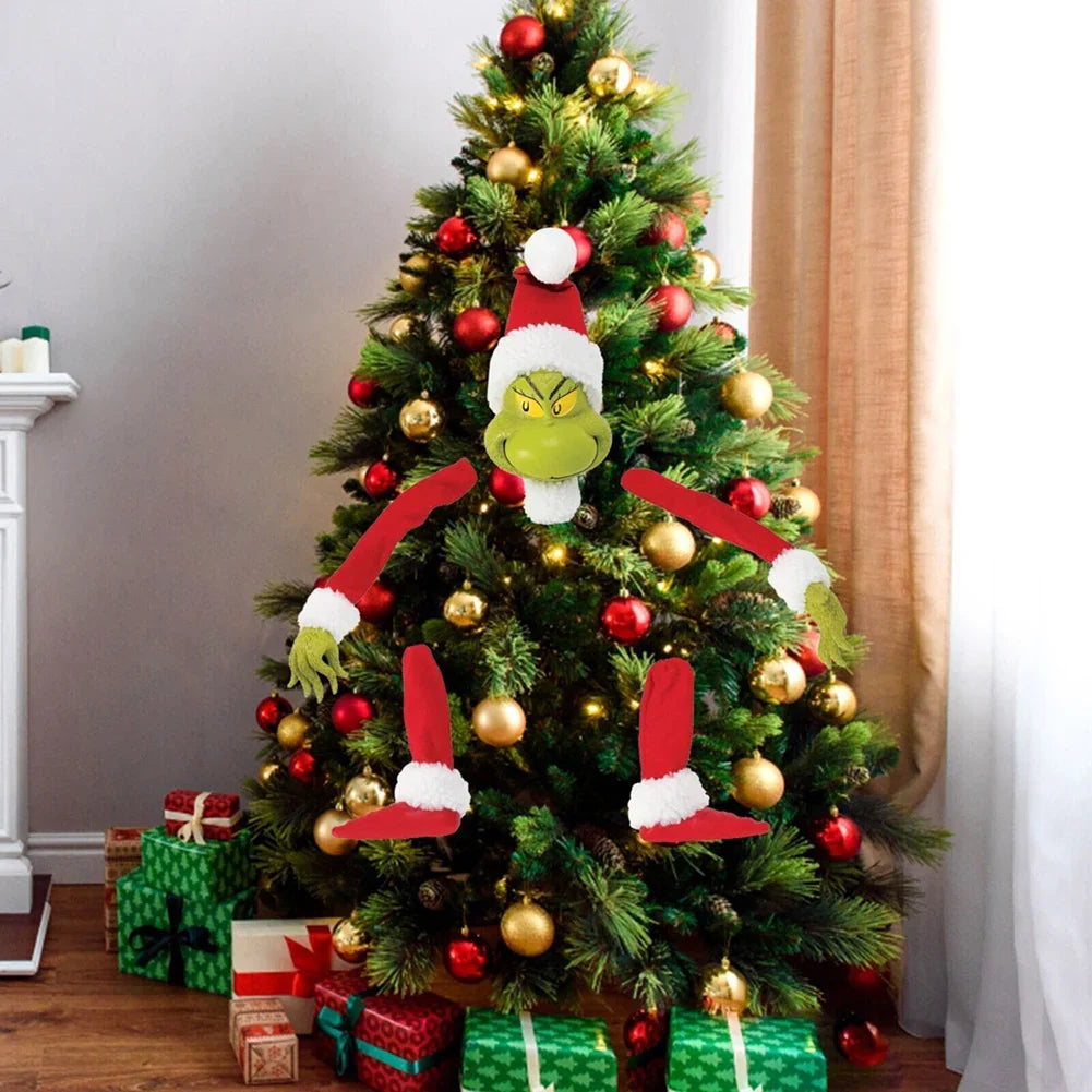 Grinch Christmas Decoration Figure - For Creative Festive Joy