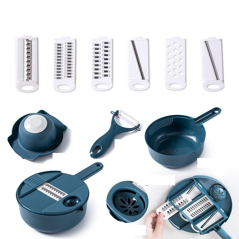 12-in-1 Multifunctional Cutting Set – ChefEase