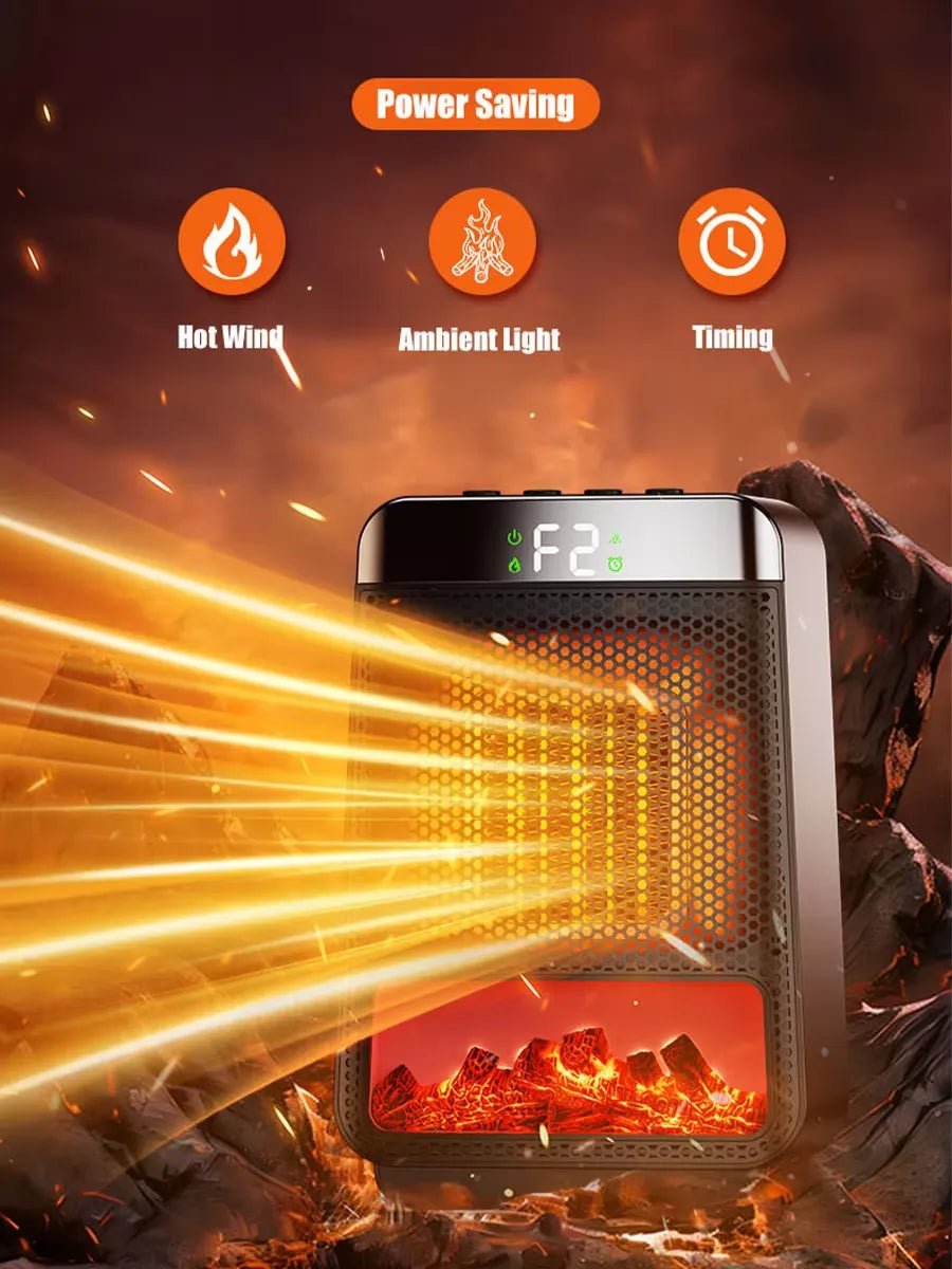 NeutralHeat - Energy-Efficient Electric Heater - Heats Quickly and Easily, Efficient for Large Spaces