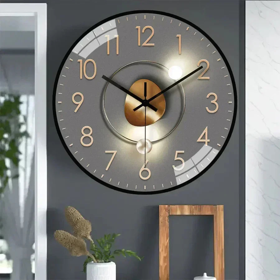 QuietTime - Digital Wall Clock in Classic Style