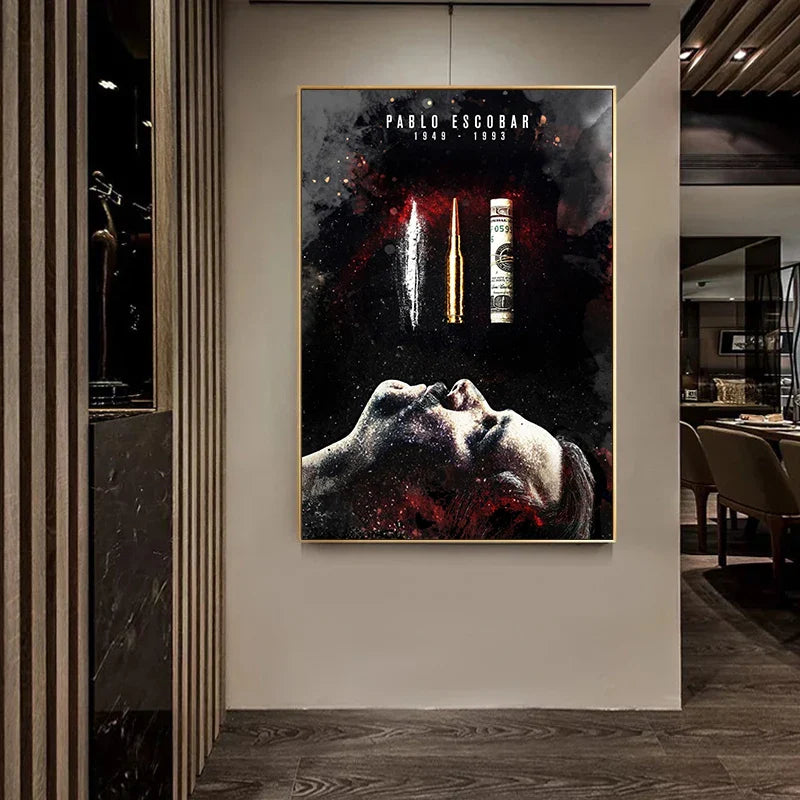 Pablo Escobar Painting - Iconic Art for the Home