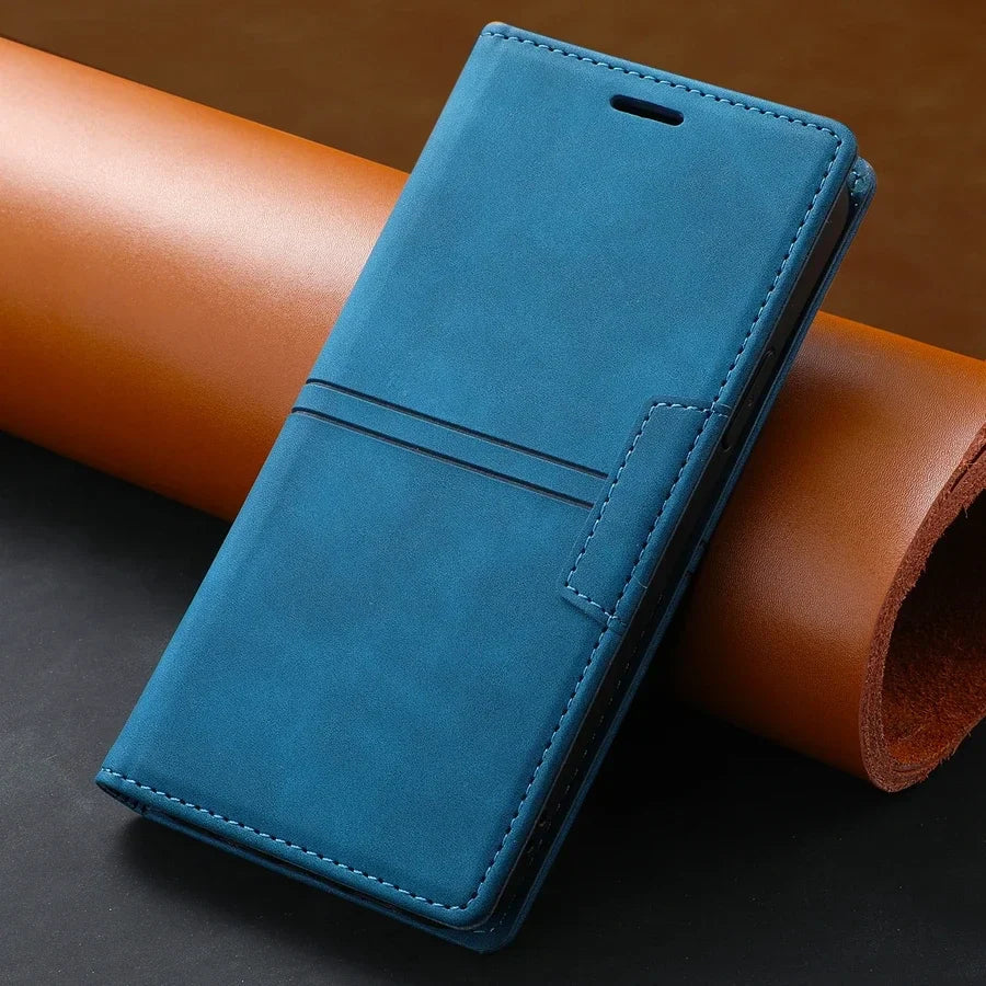 Nordholm Leather Wallet Flip Case – Stylish Protection for Google Pixel