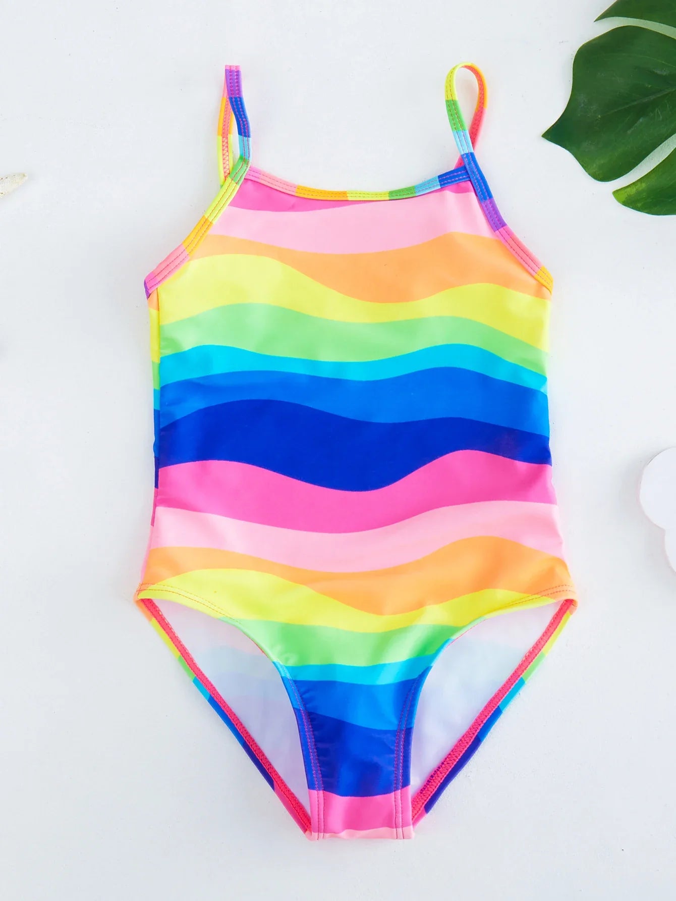 Girls' Swim Outfit with Mermaid and Unicorn Designs – Perfect for Children Aged 4-8