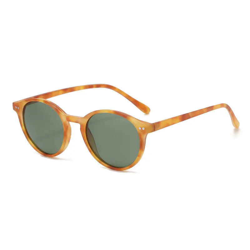 Retro Round Polarised Sunglasses - SunnyStyle Summer 2025