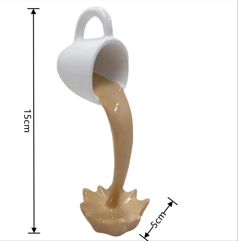 Creative Upside-Down Cup - Playful Home Decoration