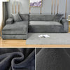 Stretch Velvet Sofa Cover with Luxurious Finish – Sofina