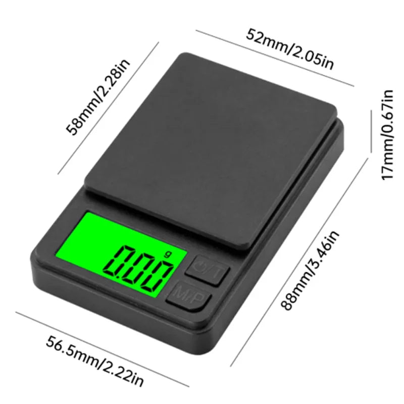 Precision Pro Digital Scale - Compact and Accurate for Travel