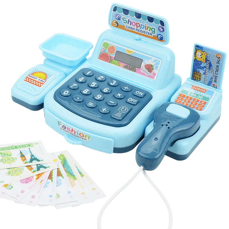 Colourful Toy Cash Register - Creative Shopping Fun