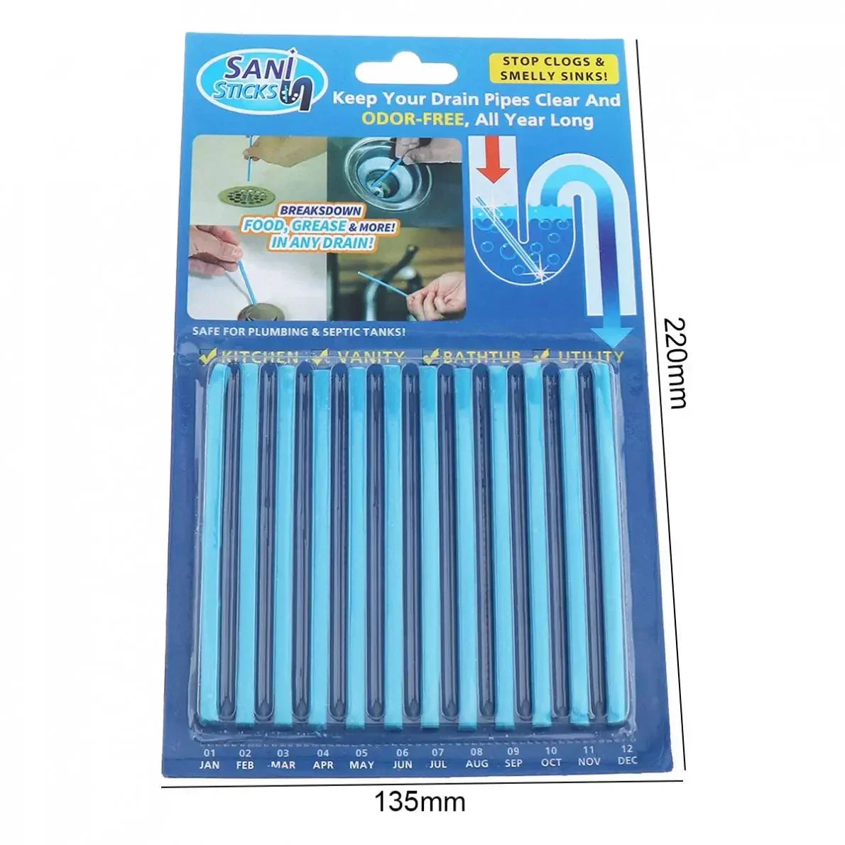 Pipe Cleaning Sticks - PipePure