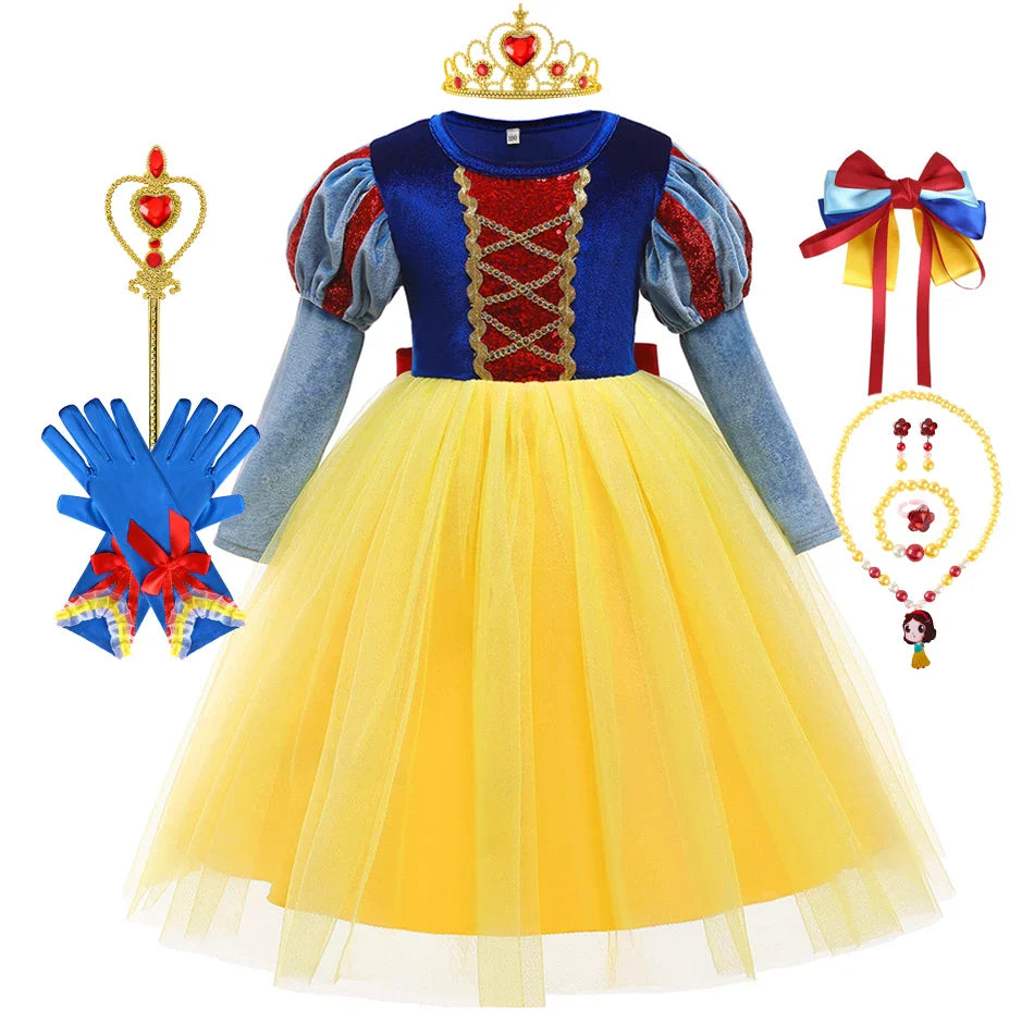 Sophia Enchanting Princess Dress for Children - Magical Cosplay Outfit for Parties
