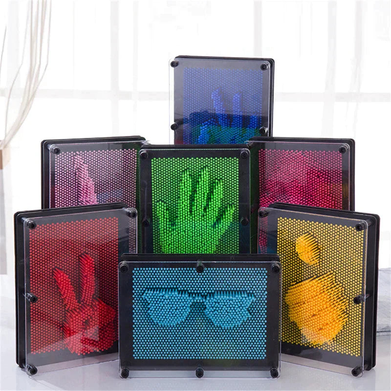 3D Pin Art Game for Children & Adults – Creative Finger Press Fun