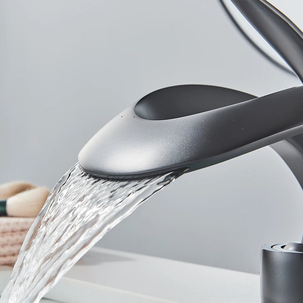Waterfall Basin Mixer Tap - Flowarc