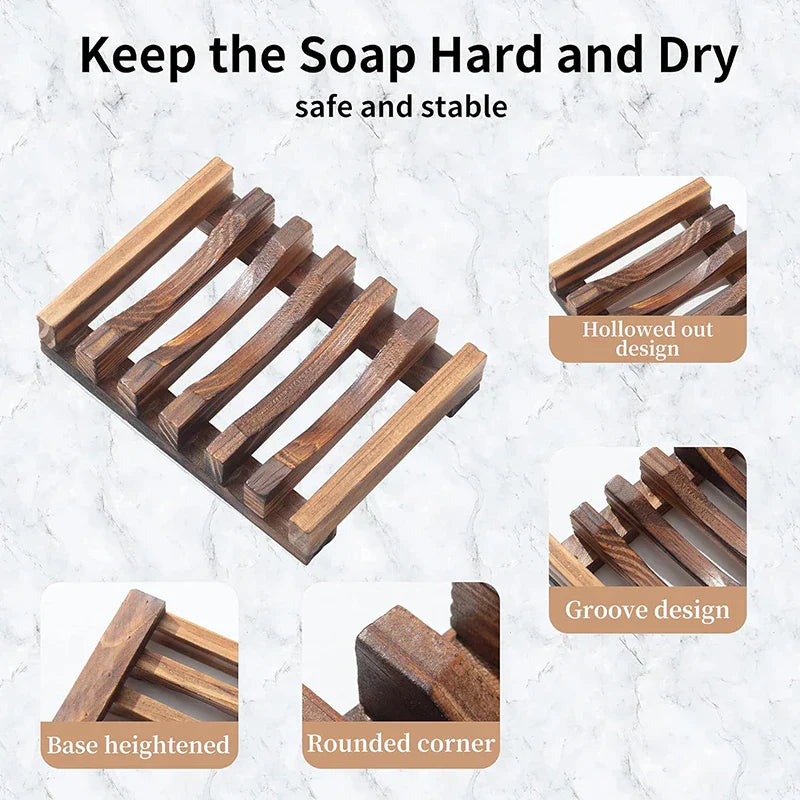 Wooden Soap Dish - Natural and Sustainable Design