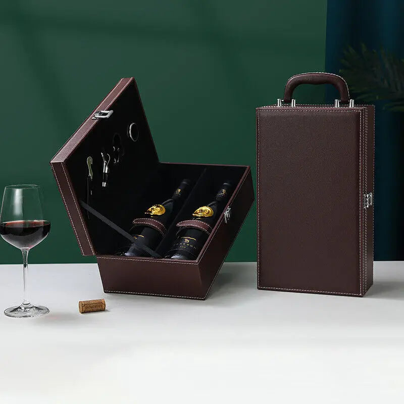 Luxury Wine Case - Stylish Storage for Wine and Accessories