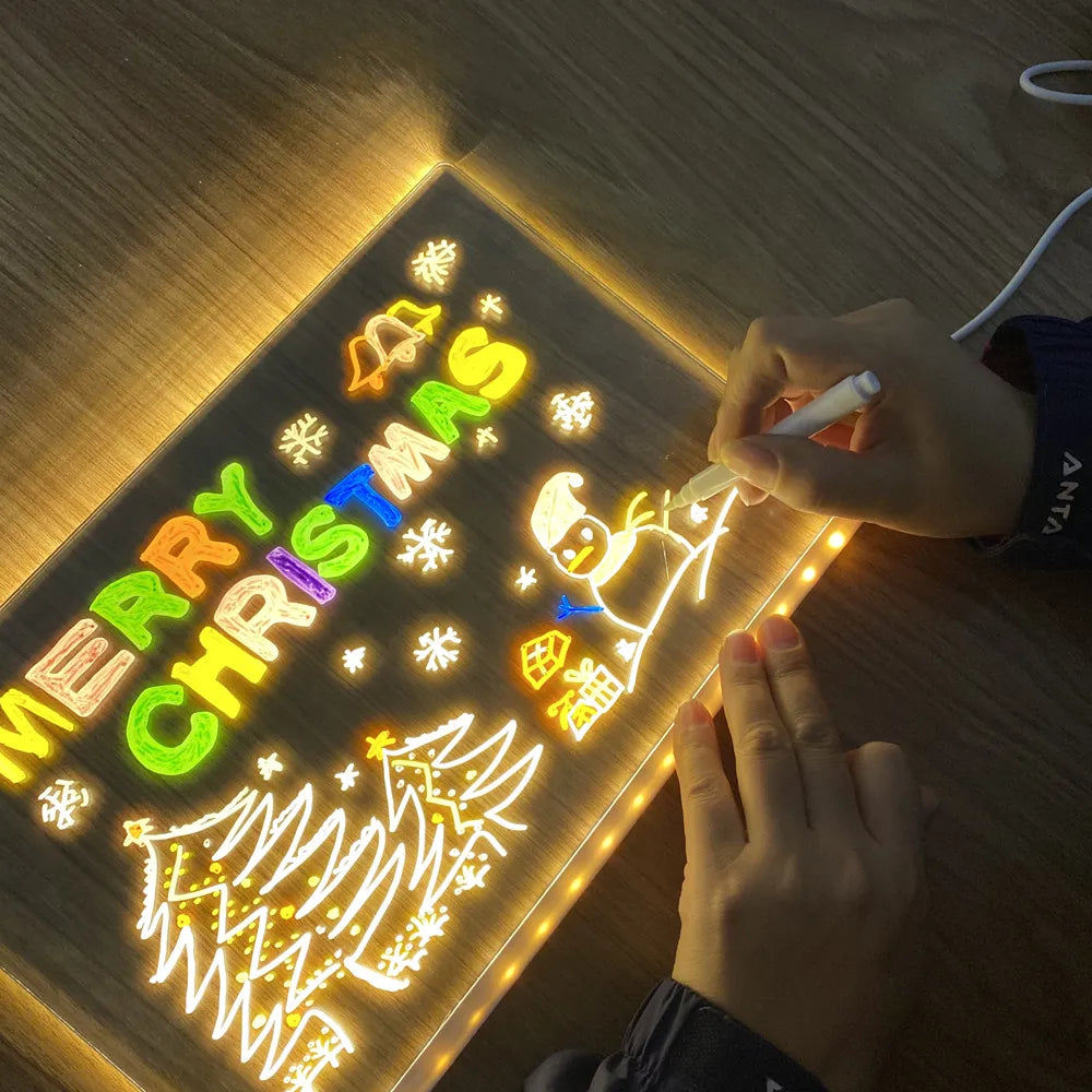 Screenless LED Drawing Board for Creative Kids - LumoPad