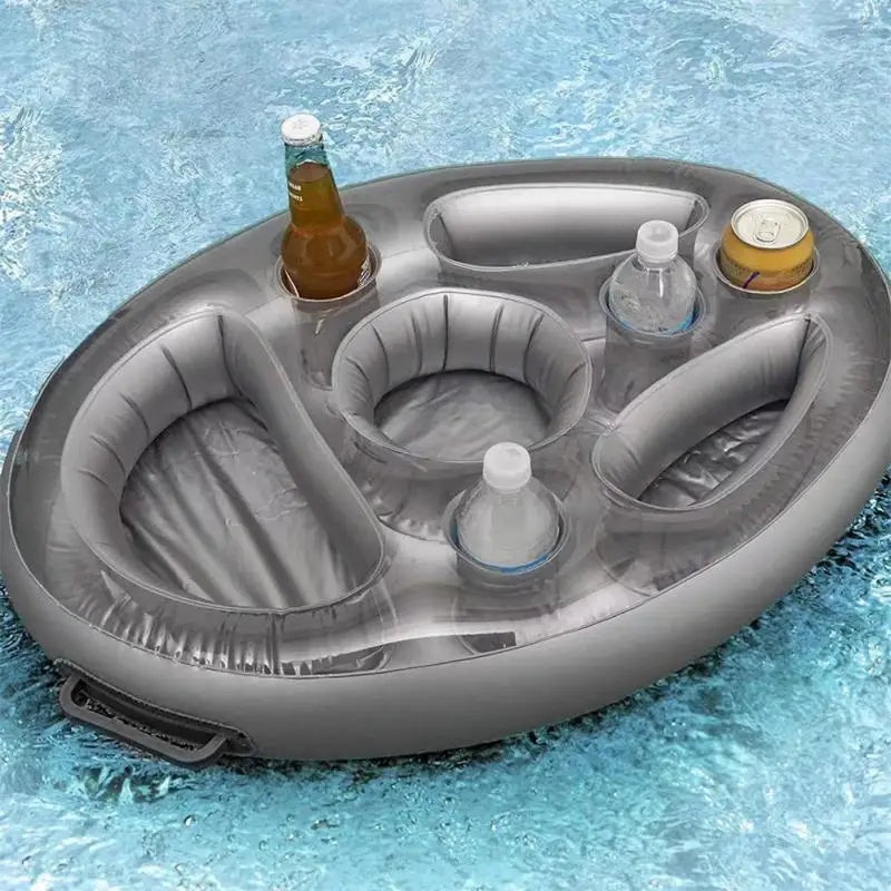Inflatable Pool Table – Handy for Drinks and Snacks in the Water