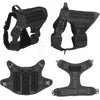 TacticalElite K9 Harness and Lead Set - Military-Style Harness for Large Dogs with Training Lead