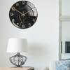 Stylish Wall Clock with Marble Effect – MarbleTime