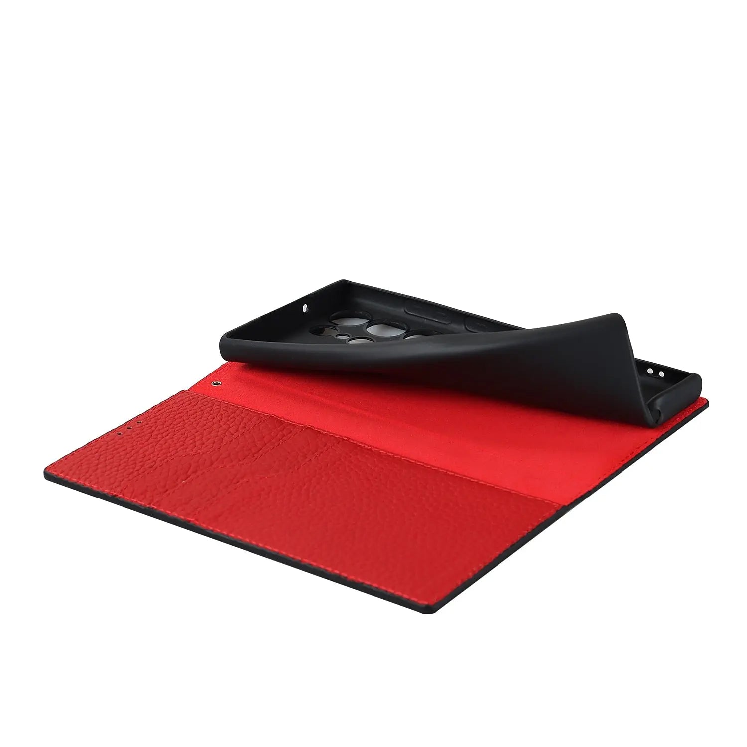 Sandsberg Genuine Leather Wallet Case for Samsung Galaxy S23 Ultra