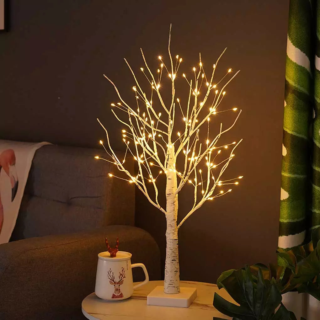 Atmospheric Illuminated Tree - For a Cosy and Warm Ambiance