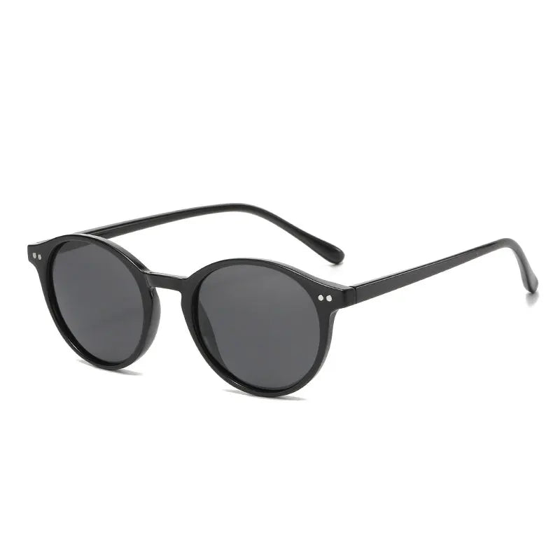 Retro Round Polarised Sunglasses - SunnyStyle Summer 2025