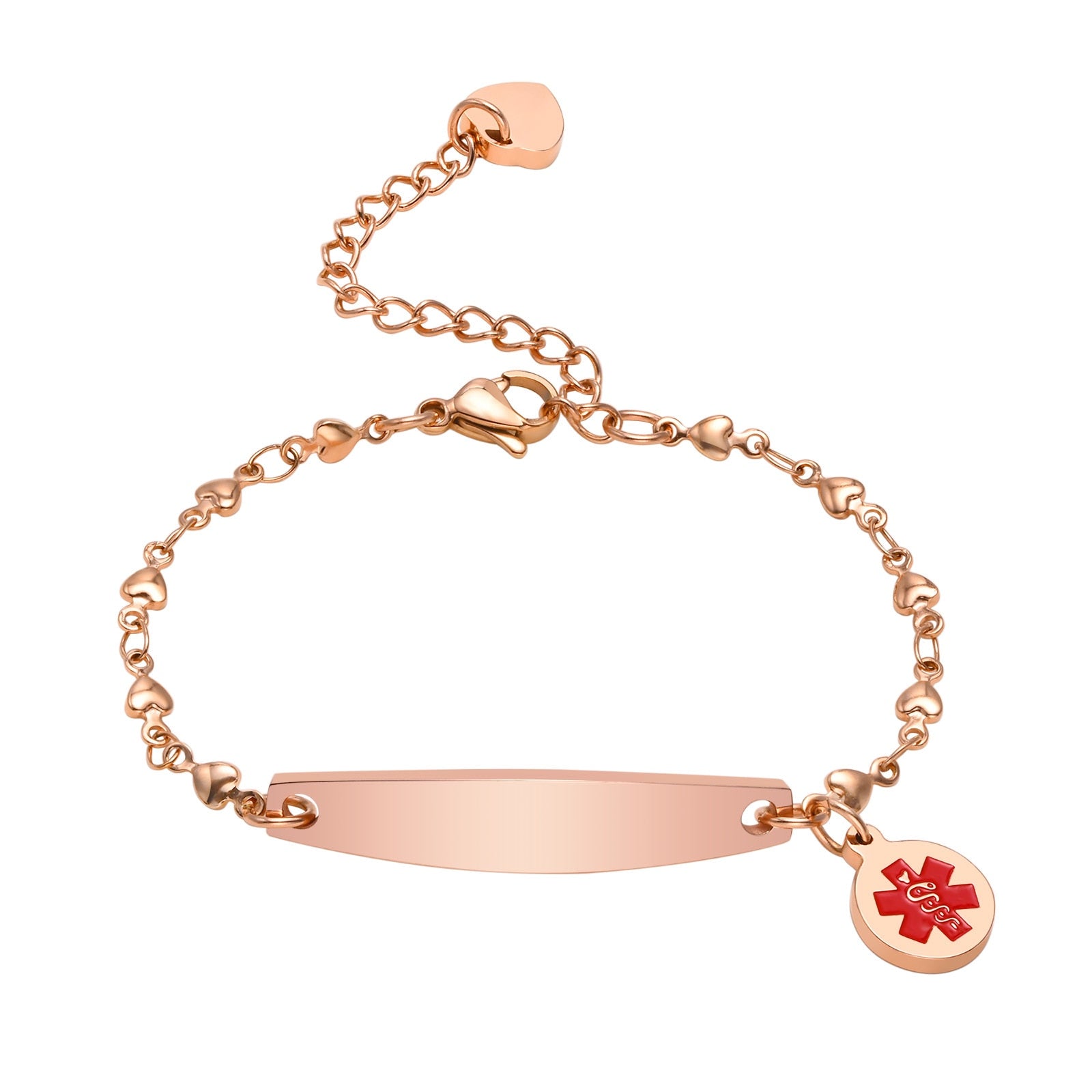 LifeKey Customizable Safety Bracelet | Medical ID jewelry for secure and stylish protection