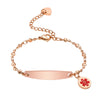 LifeKey Customizable Safety Bracelet | Medical ID jewelry for secure and stylish protection