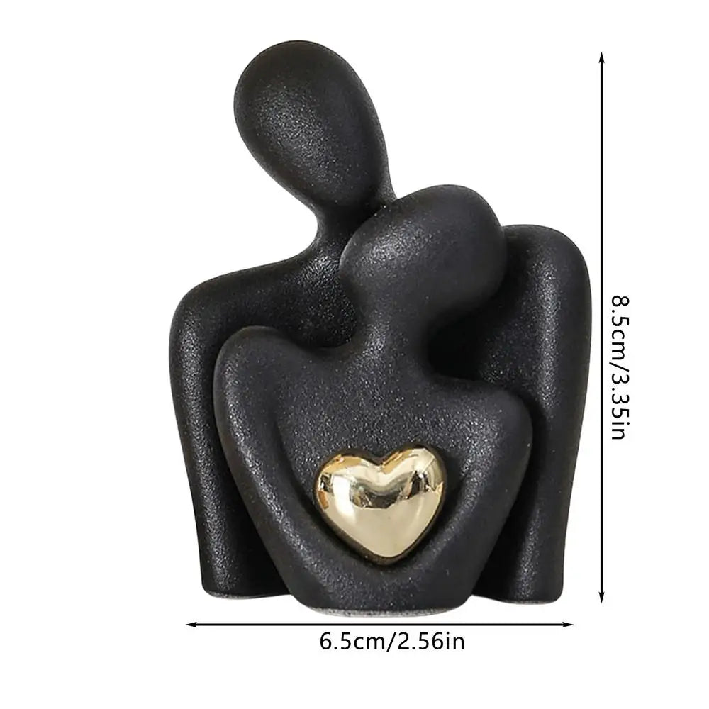 Heartwarming Embrace Figurine – Love and Connection
