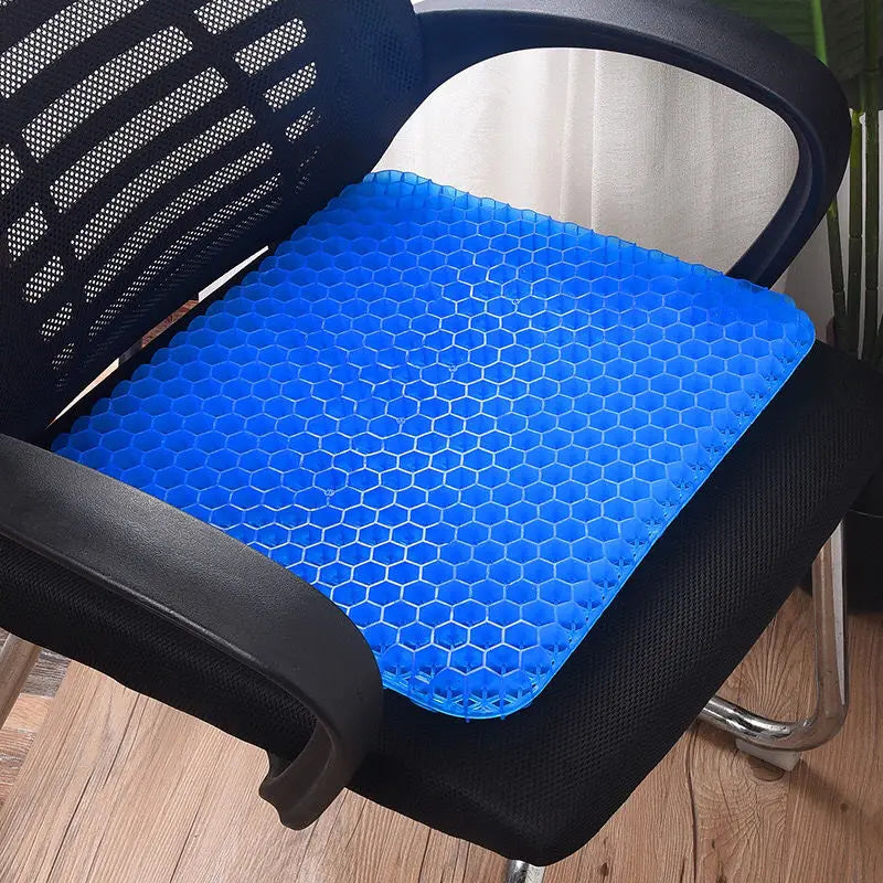 SereneSit Gel Comfort | Cooling ergonomic cushion for long-lasting comfort and support