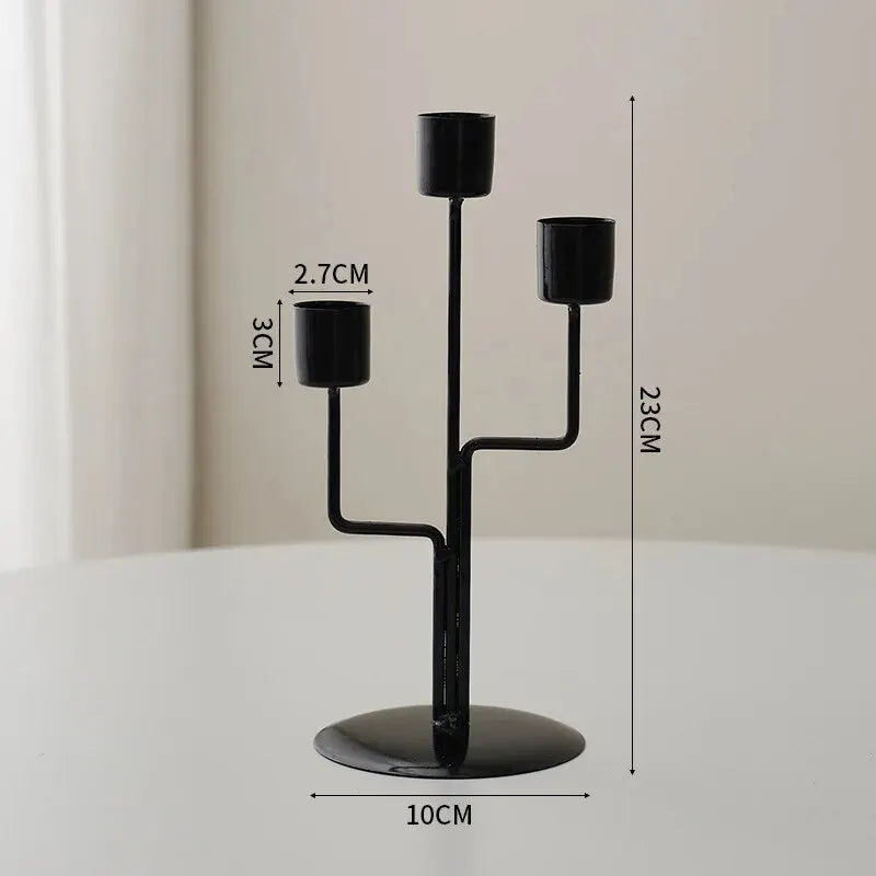1 Piece Candle Holder Crafts Simple Nordic Desk Candle Decoration