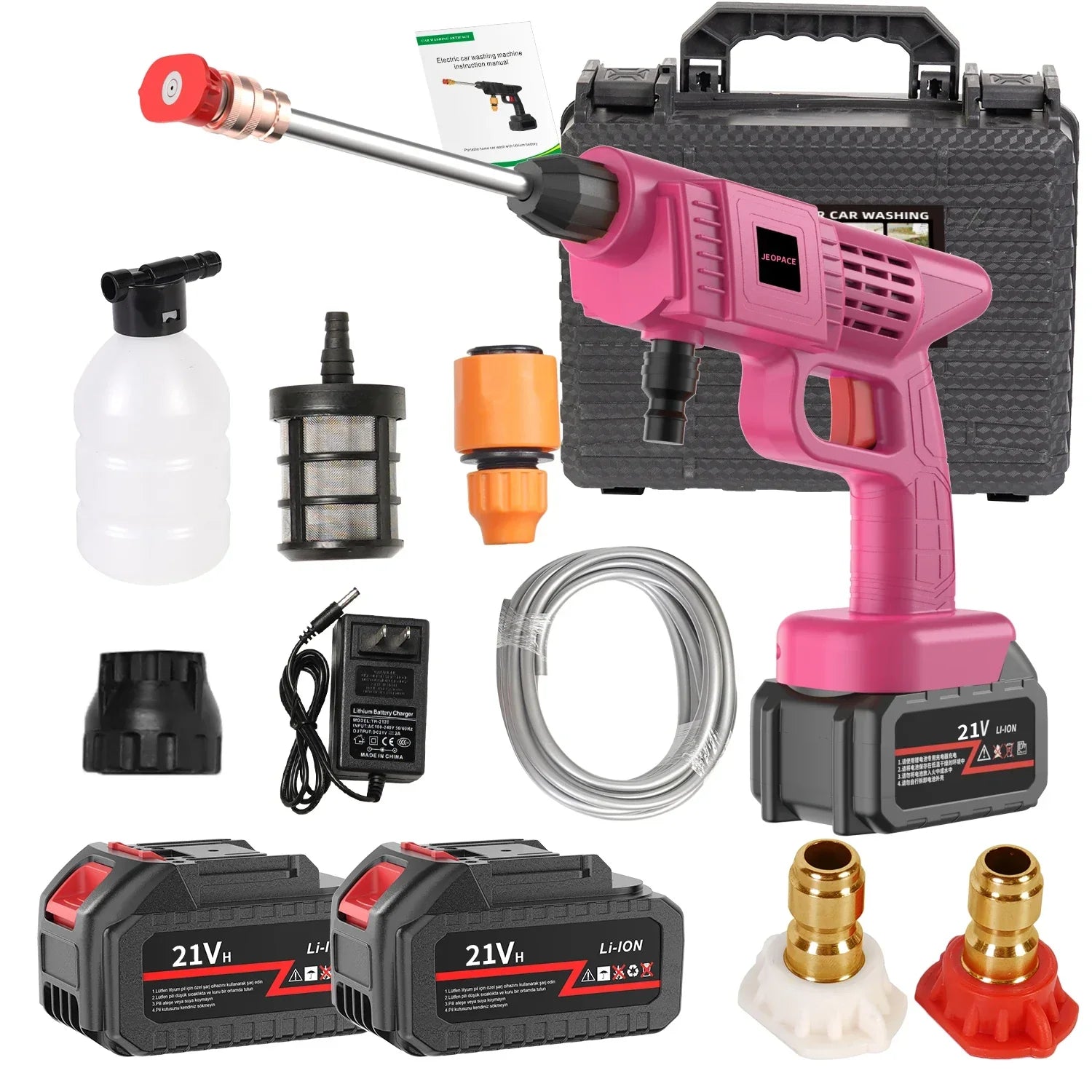 PowerWash Wireless Car Cleaning Gun – Powerful and Handy