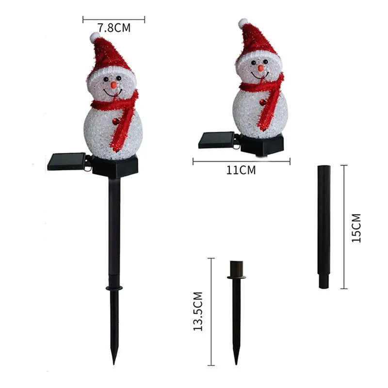 Christmas Snowman Lamps - Enchanting Lighting for a Festive Atmosphere