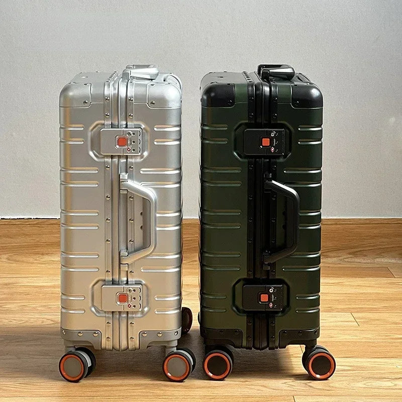 Aluminium-Magnesium Suitcase – Vienna Voyager
